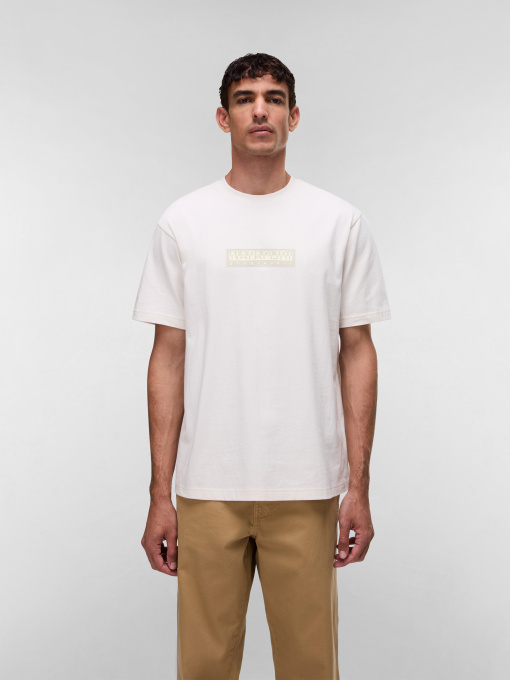 Футболка Napapijri S-BOX LOGO SS модель NP0A4IFLN1A1 Фото