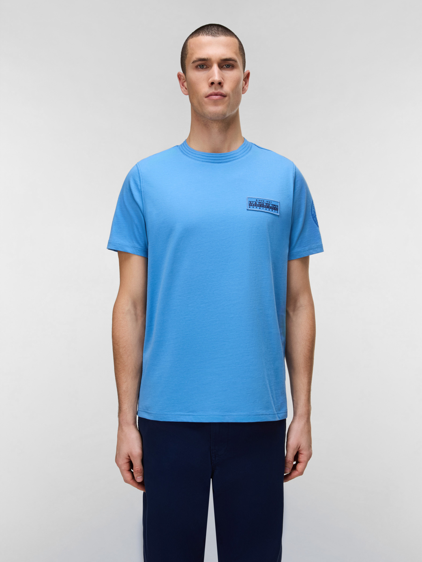 Футболка Napapijri S-AMUNDSEN модель NP0A4IN8B9A1 Футболка Napapijri S-AMUNDSEN модель NP0A4IN8B9A1 Фото