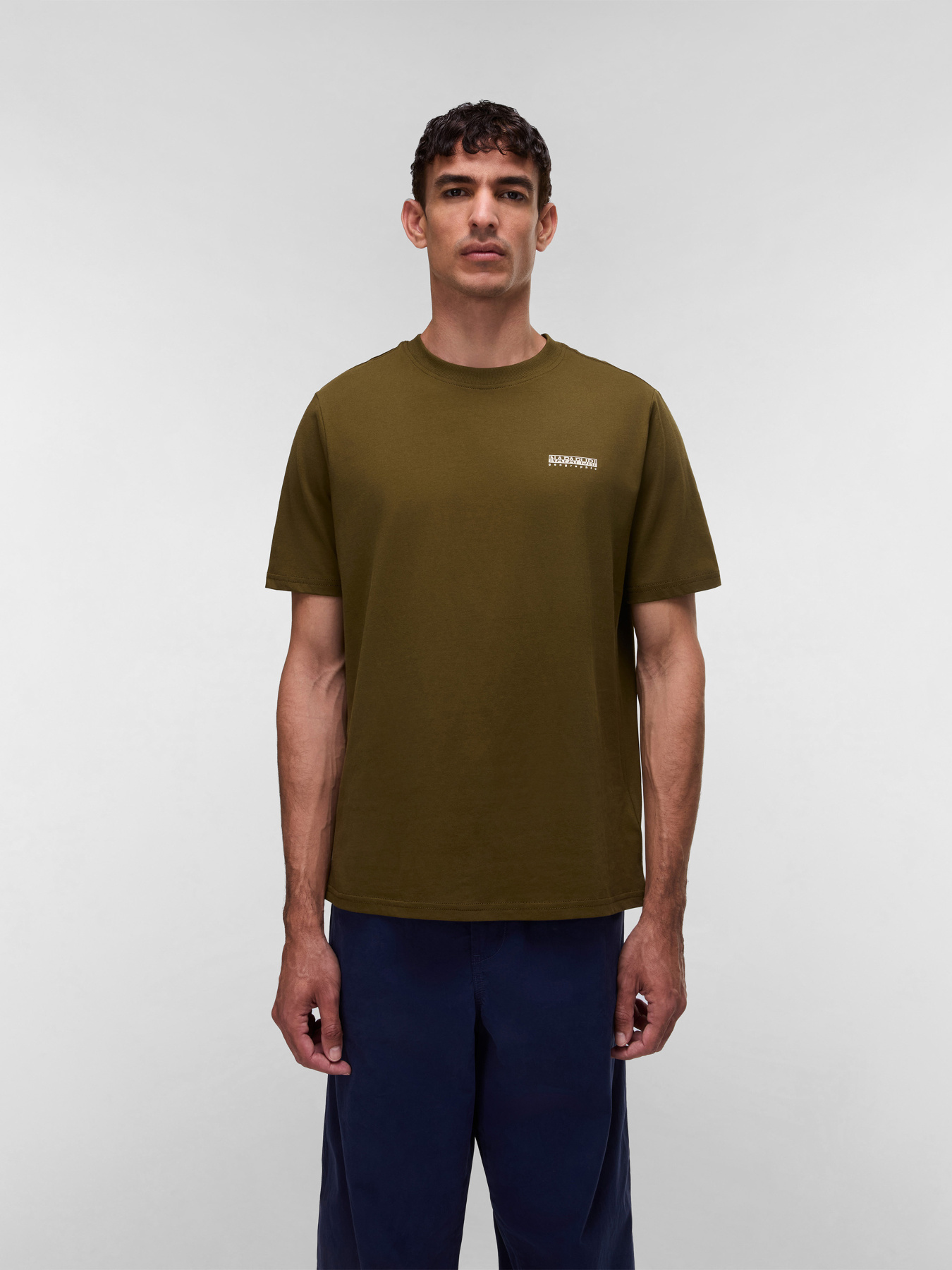 Футболка Napapijri S-SMALL BOX модель NP0A88TRG3A1 Футболка Napapijri S-SMALL BOX модель NP0A88TRG3A1 Фото