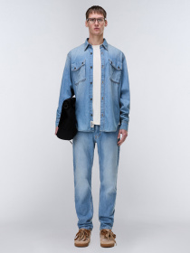 Рубашка повседневная Napapijri O-KIENE модель NP0A892ZD1B1 Рубашка повседневная Napapijri O-KIENE модель NP0A892ZD1B1 Фото