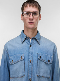 Рубашка повседневная Napapijri O-KIENE модель NP0A892ZD1B1 Рубашка повседневная Napapijri O-KIENE модель NP0A892ZD1B1 Фото