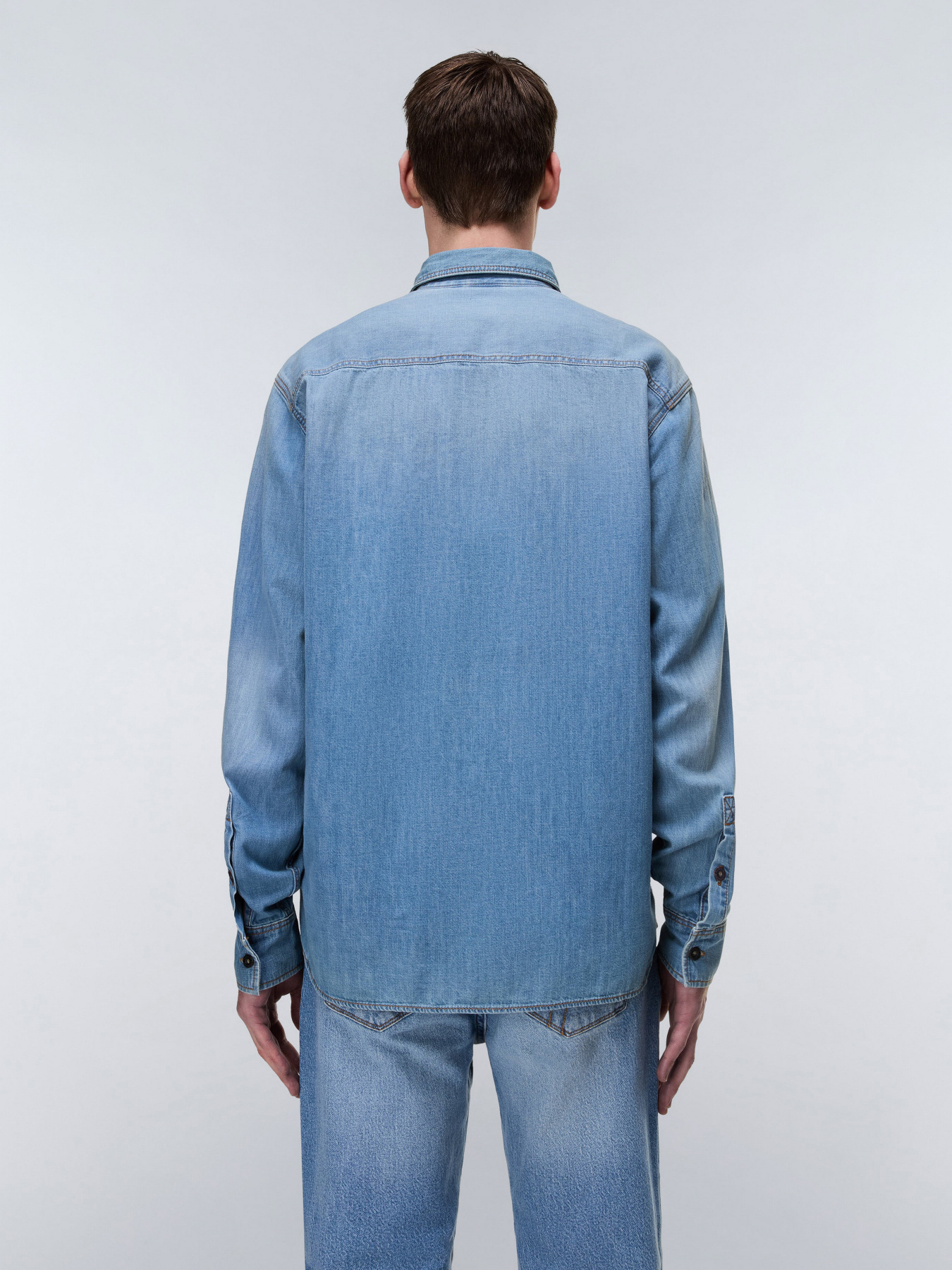 Рубашка повседневная Napapijri O-KIENE модель NP0A892ZD1B1 Рубашка повседневная Napapijri O-KIENE модель NP0A892ZD1B1 Фото