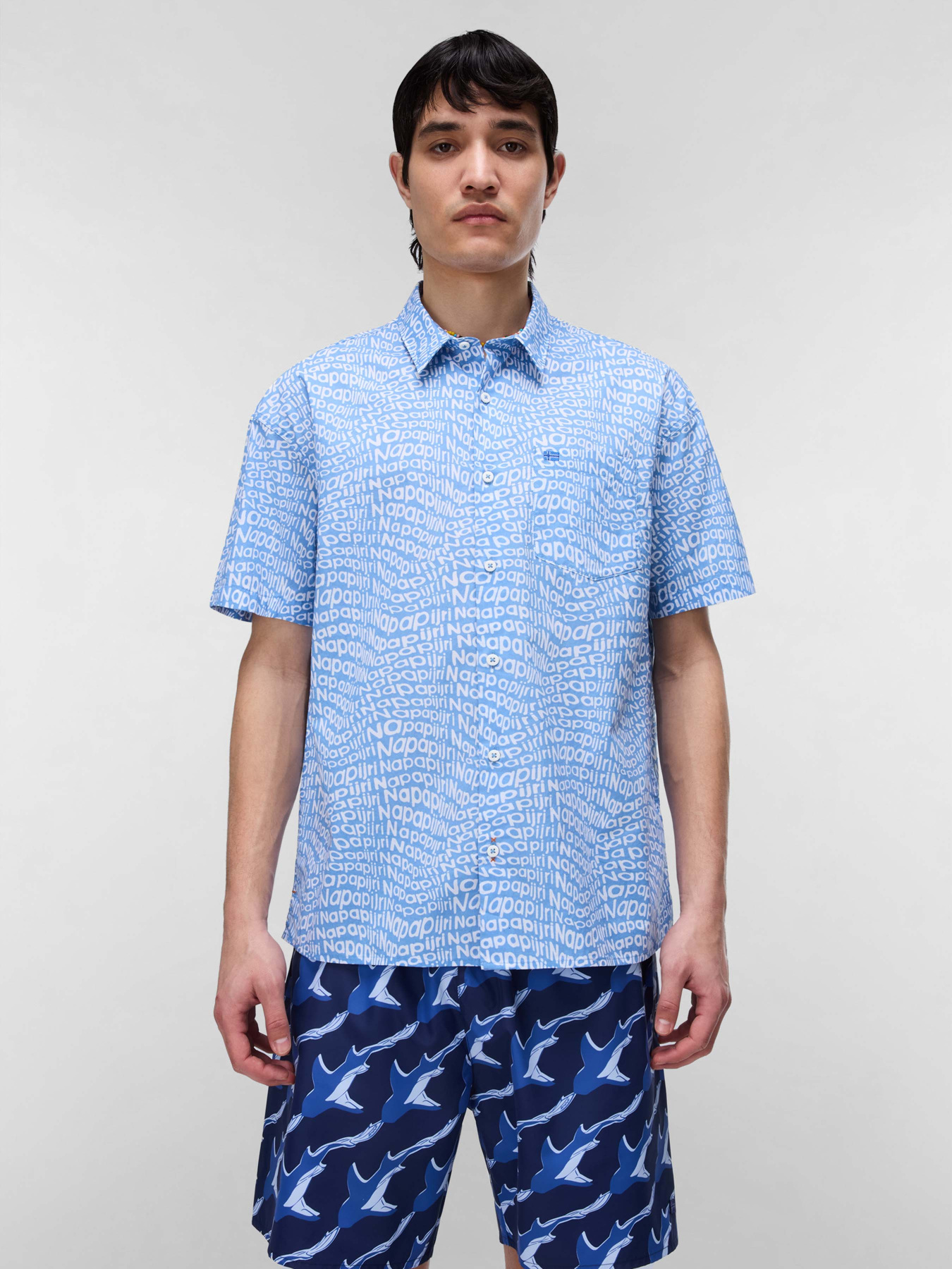 Сорочки Napapijri ELIOR  модель NP0A4HZUFC21 Фото