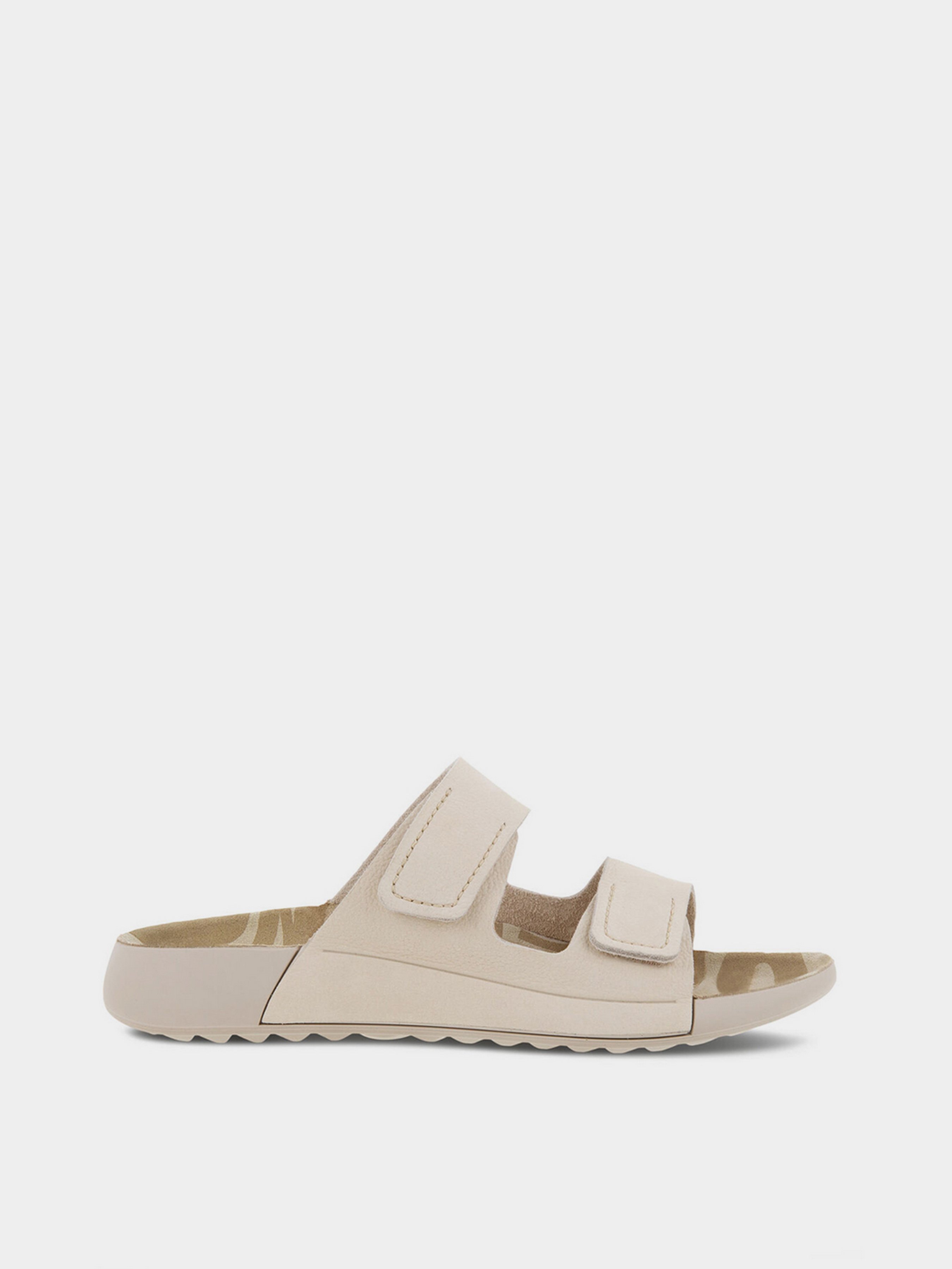 Шкіряні Жіночі Шльопанці ECCO 2ND COZMO W (ZW7722) колір бежевий