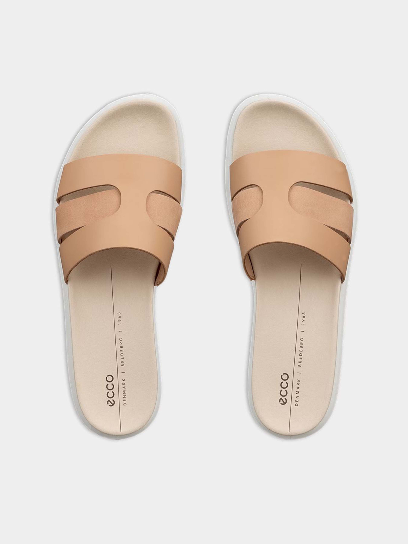 Шльопанці ECCO Flowt Nubuck модель 27374361165 Фото