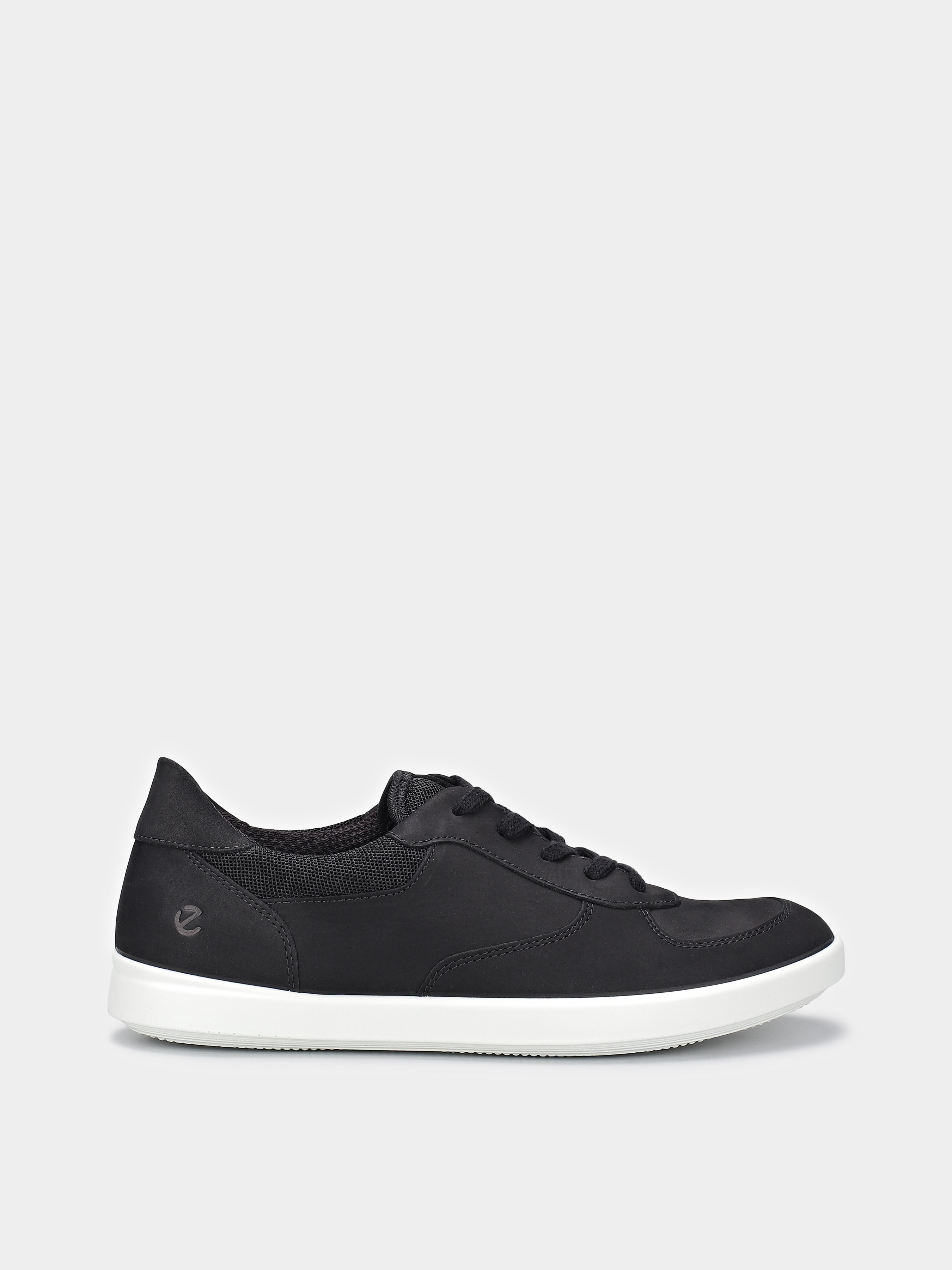 Нубукові Жіночі Кеди низькі ECCO LEISURE W (ZW8913) колір чорний ECCO - купити в Україні