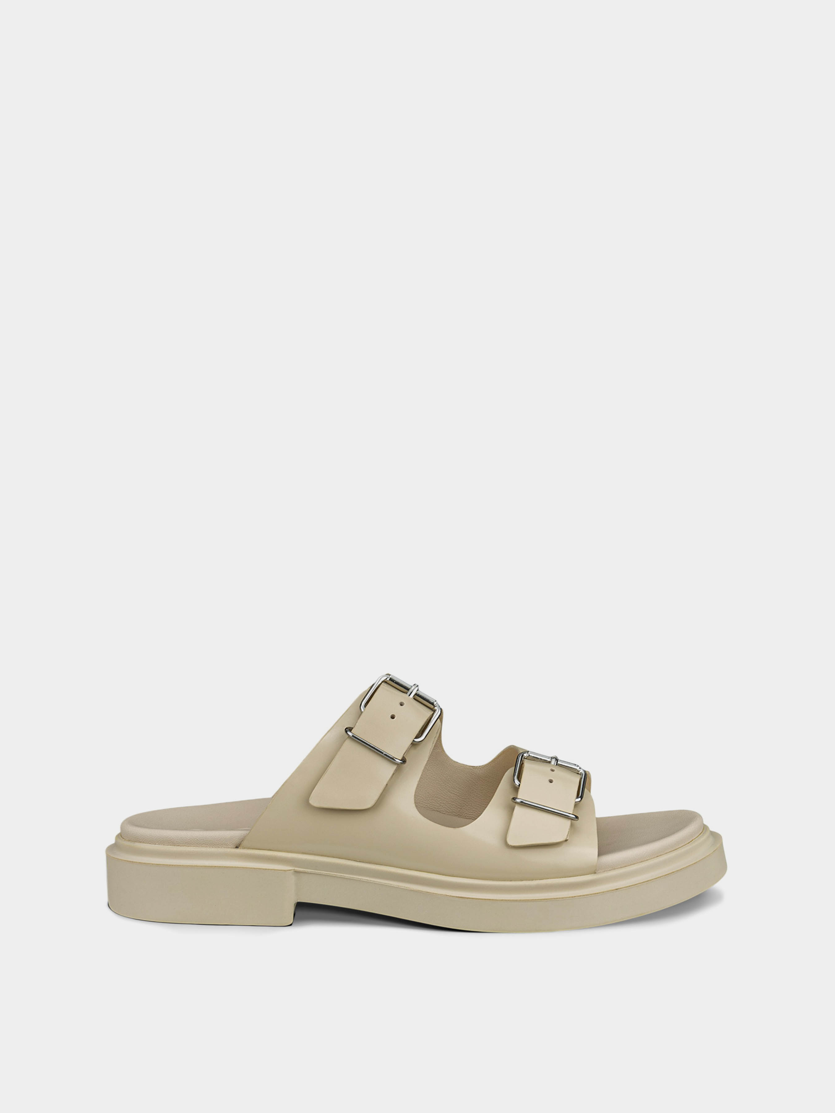 Шкіряні Жіночі Шльопанці ECCO METROPOLE SEOUL W (ZW9226) колір бежевий