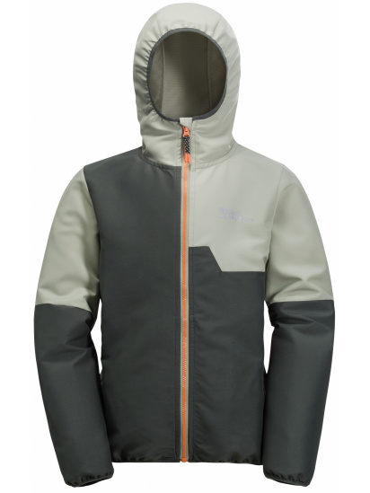 Вітровка Jack Wolfskin Turbulence hooded jkt k модель 1610661_4136 — фото - INTERTOP