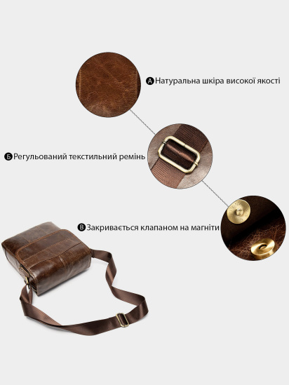 Мессенджер Vintage модель bag24_14945 — фото 4 - INTERTOP