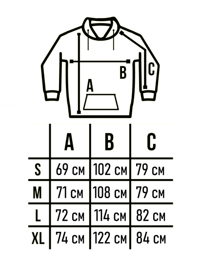 Худі Custom Wear модель cw-hood-2903 — фото 6 - INTERTOP