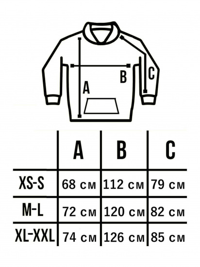 Худі Custom Wear модель cw-hood-3899 — фото 6 - INTERTOP