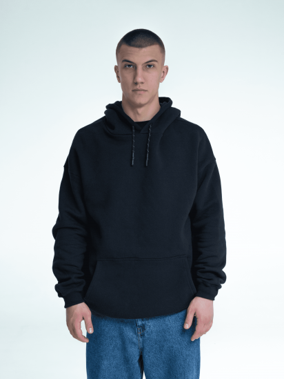 Худі Bezlad модель hoodiebasicblacktwo — фото 4 - INTERTOP