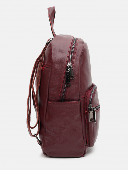 Рюкзак Borsa Leather модель k110086w-bordo — фото 3 - INTERTOP