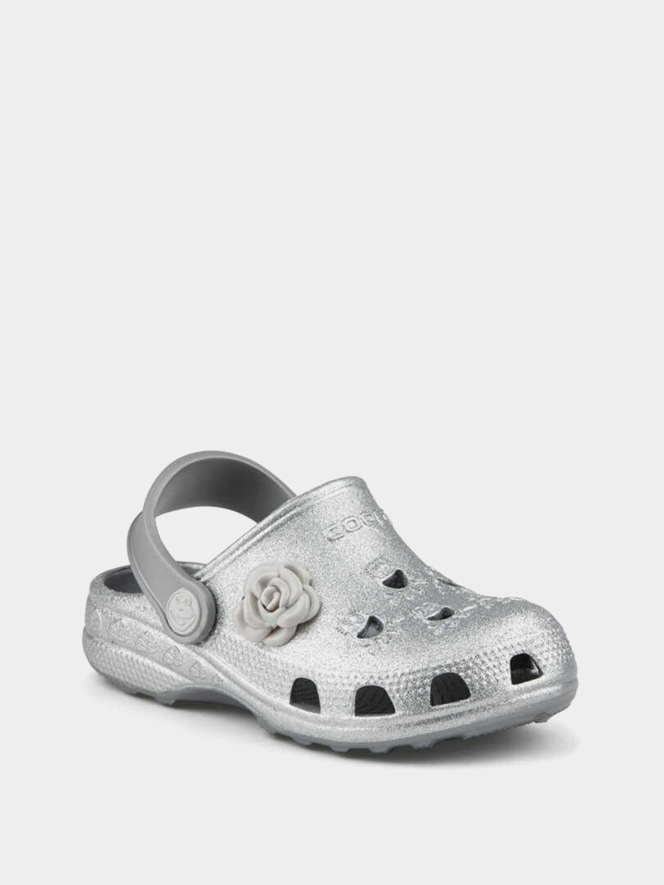 Сабо COQUI модель 8701Khaki_grey_glitter_amulet Фото