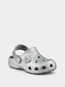 Сабо COQUI модель 8701Khaki_grey_glitter_amulet Фото