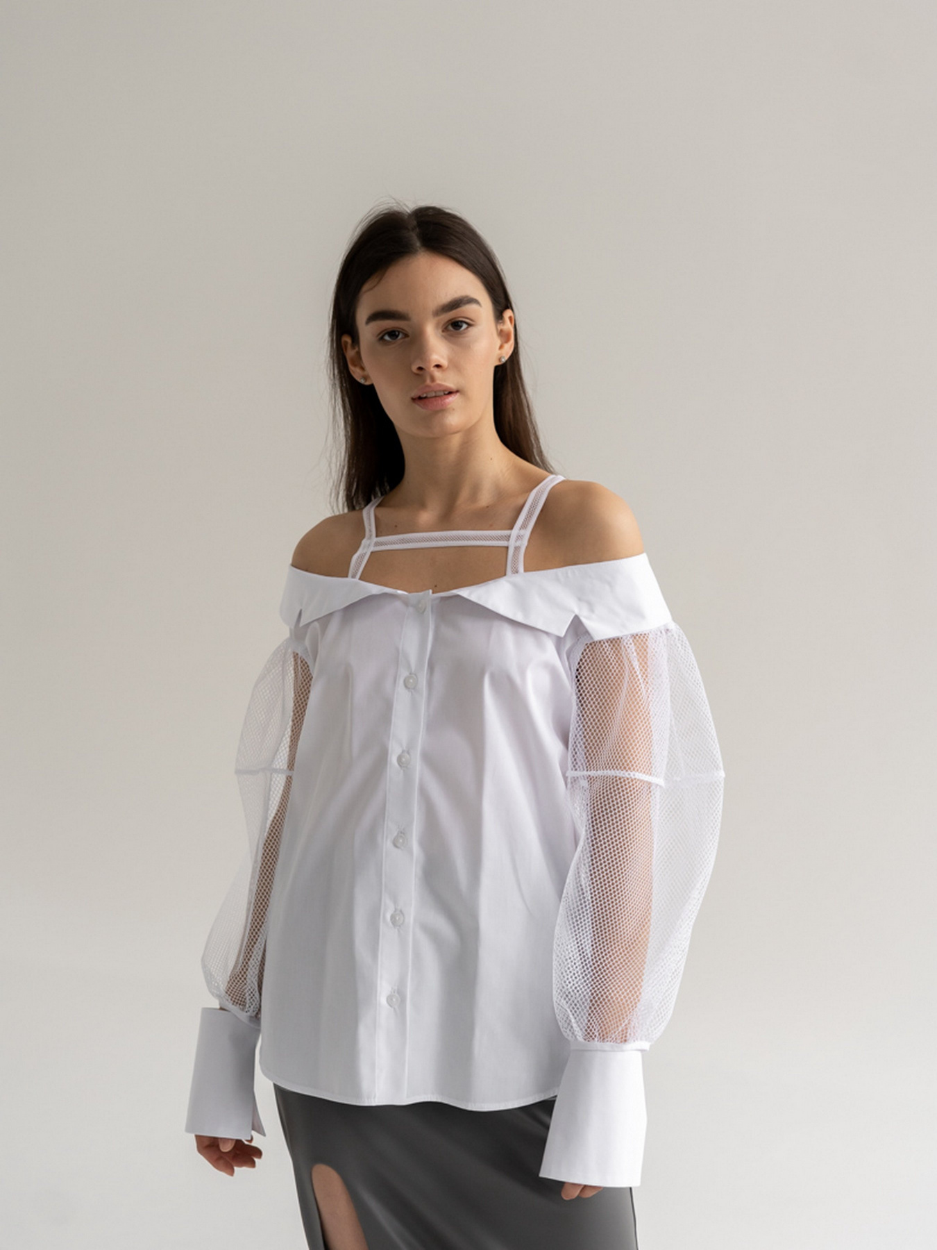 Блуза 7/11 Seven Eleven модель SE18ShrtNshldrW Фото