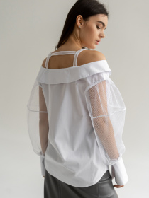 Блуза 7/11 Seven Eleven модель SE18ShrtNshldrW Фото