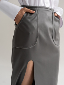 Спідниця міді 7/11 Seven Eleven модель SE21SkrtPnsG Фото