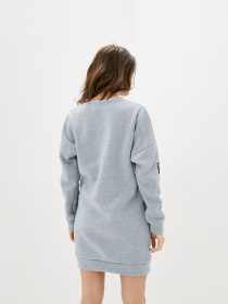 Платье мини ISSA Plus модель SA-50_grey Фото