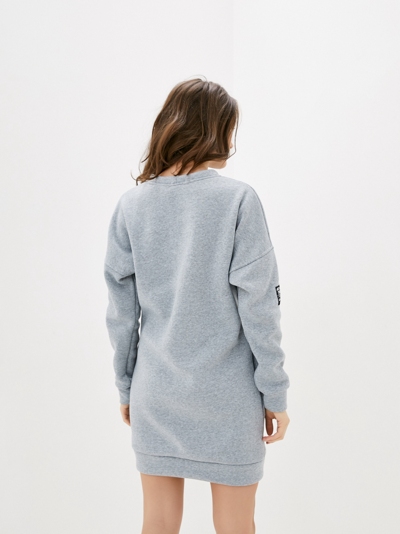 Платье мини ISSA Plus модель SA-50_grey Фото