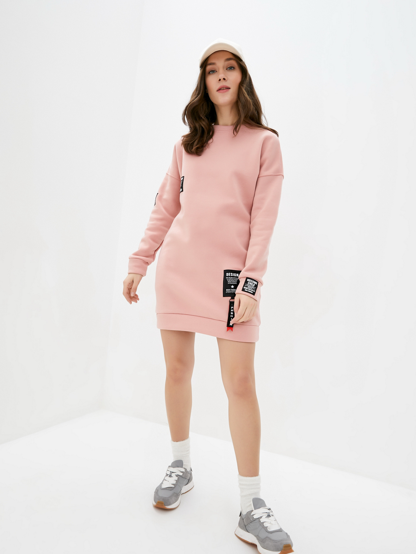 Платье мини ISSA Plus модель SA-50_pink Платье мини ISSA Plus модель SA-50_pink Фото