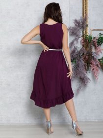 Сарафан ISSA Plus модель SA-12060i_purple Фото