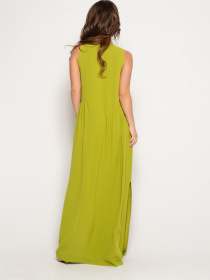 Сарафан ISSA Plus модель SA-10630i_olive Фото