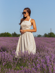 Платья ISSA Plus модель 13033_beige Фото