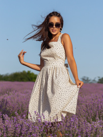 Сукні ISSA Plus модель 13033_beige Фото