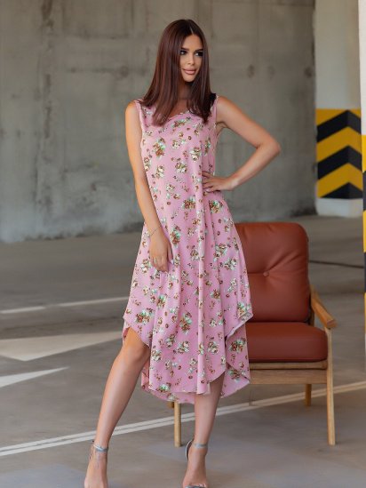 Сарафан ISSA Plus модель 13026_pink — фото - INTERTOP