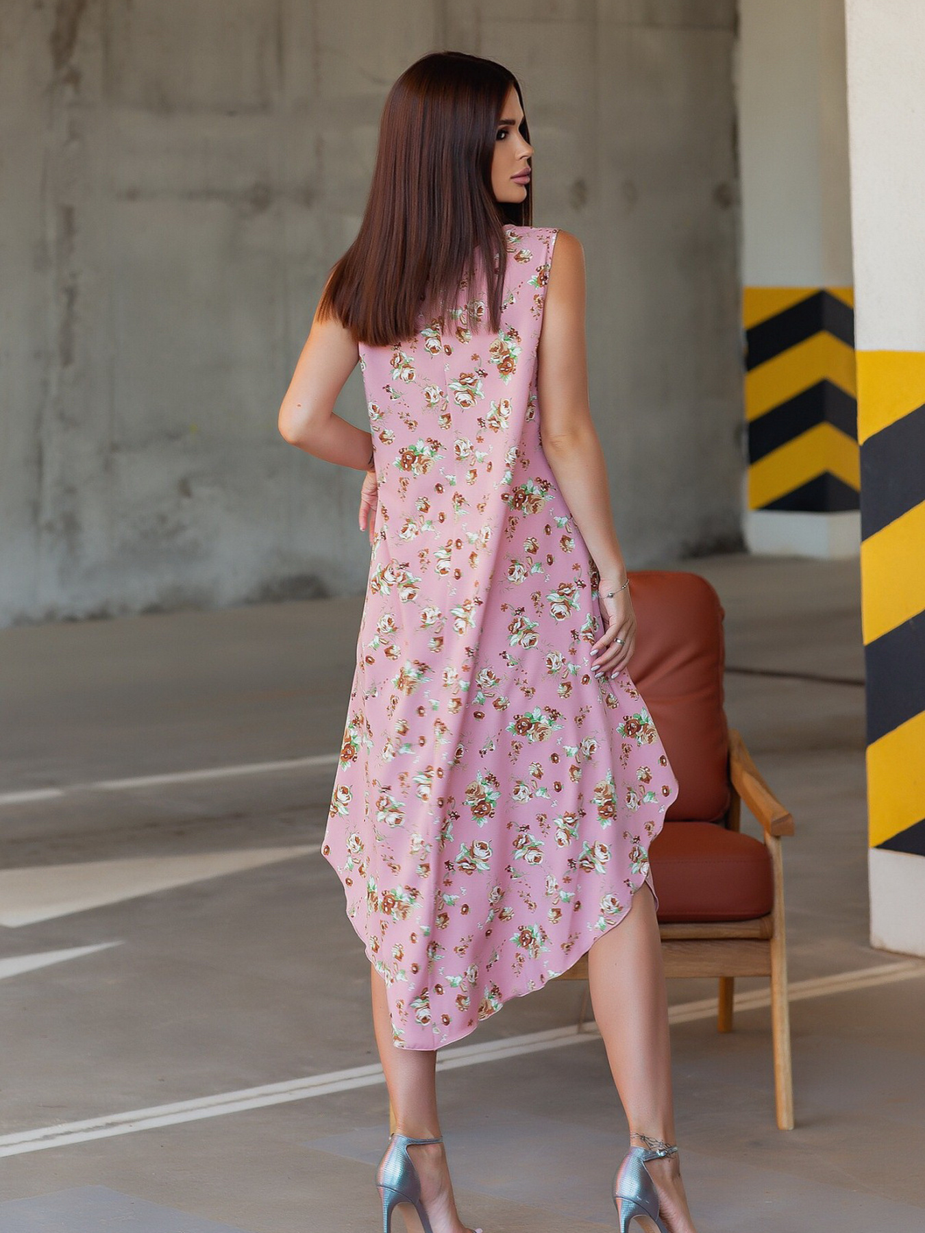 Сарафан ISSA Plus модель 13026_pink Сарафан ISSA Plus модель 13026_pink Фото