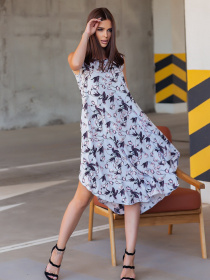 Сарафан ISSA Plus модель 13021_grey Фото