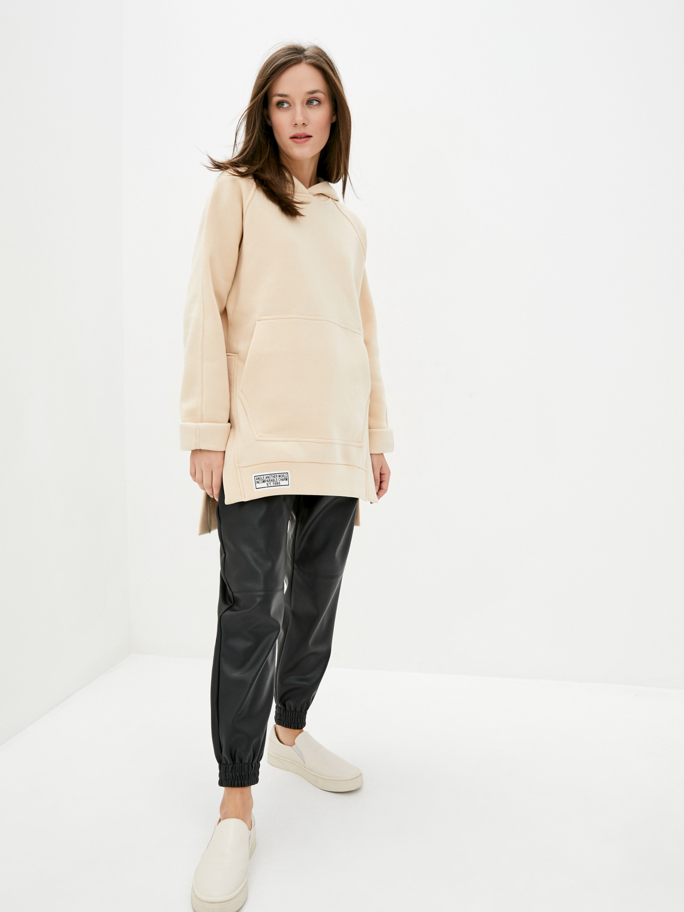 Туника ISSA Plus модель 12936_beige Фото