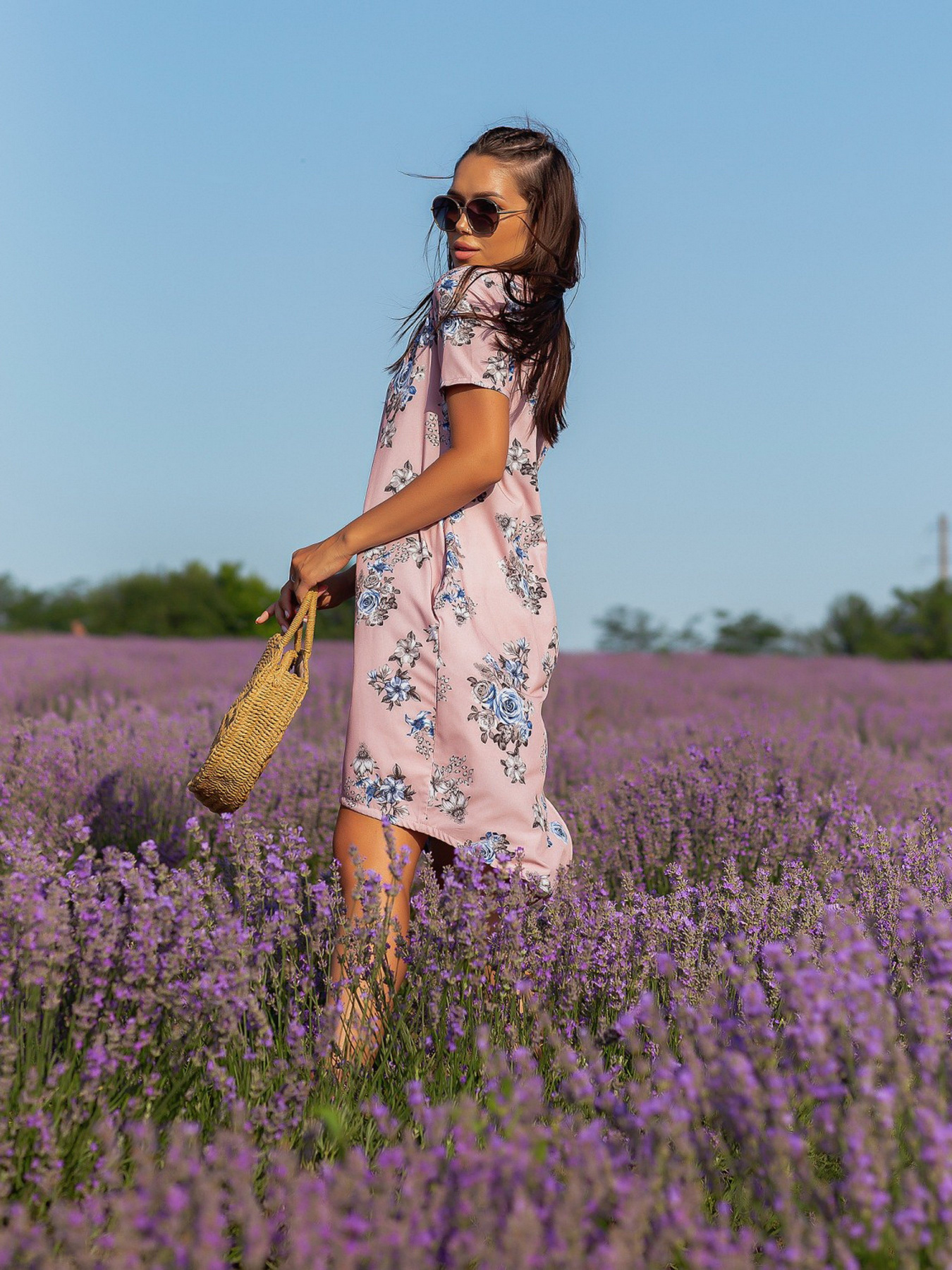 Платье миди ISSA Plus модель 12819_pink Платье миди ISSA Plus модель 12819_pink Фото