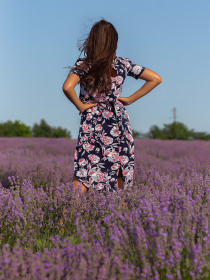 Сукні ISSA Plus модель 12818_blue Сукні ISSA Plus модель 12818_blue Фото