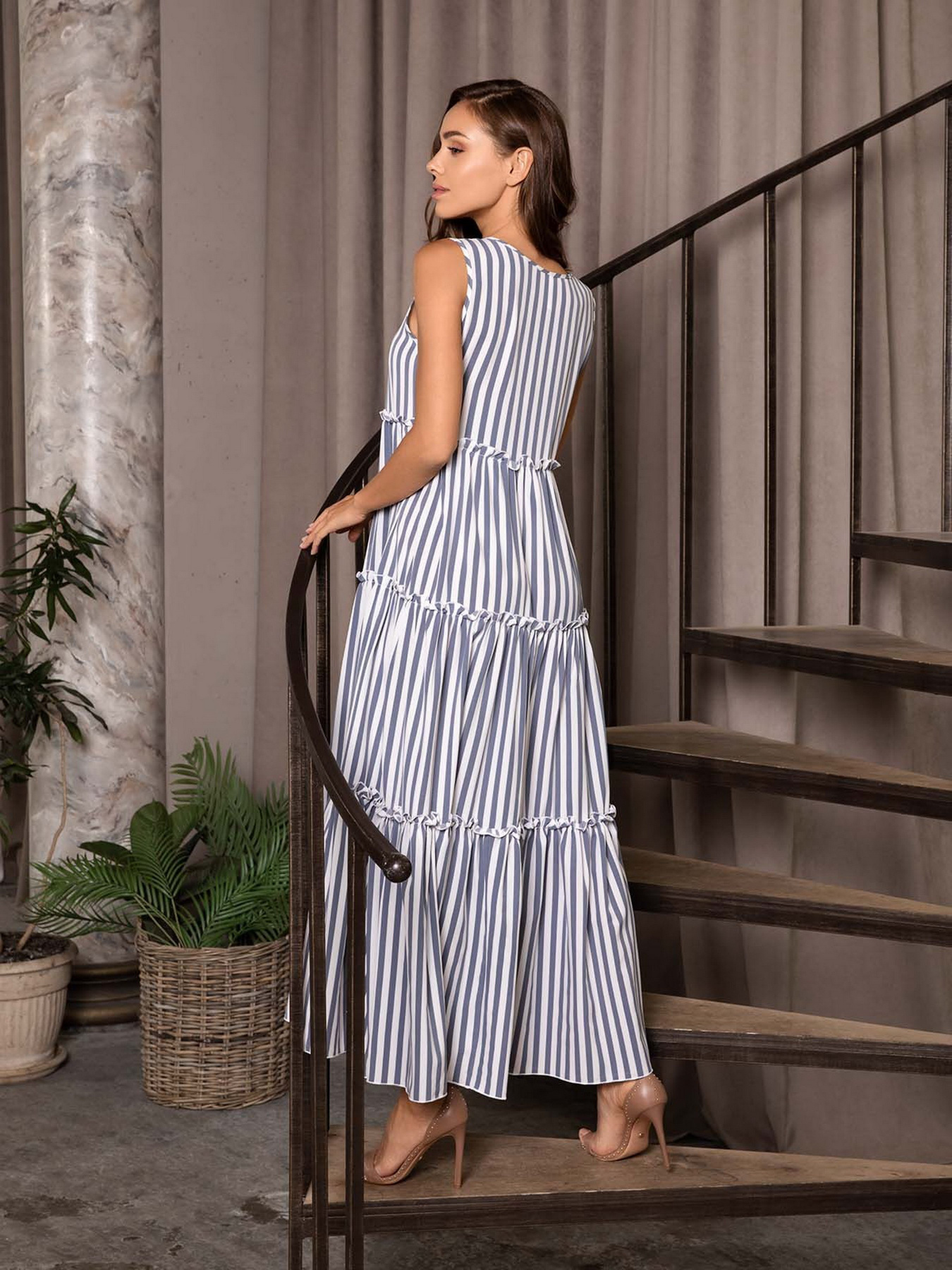 Платья ISSA Plus модель 12726_grey Фото