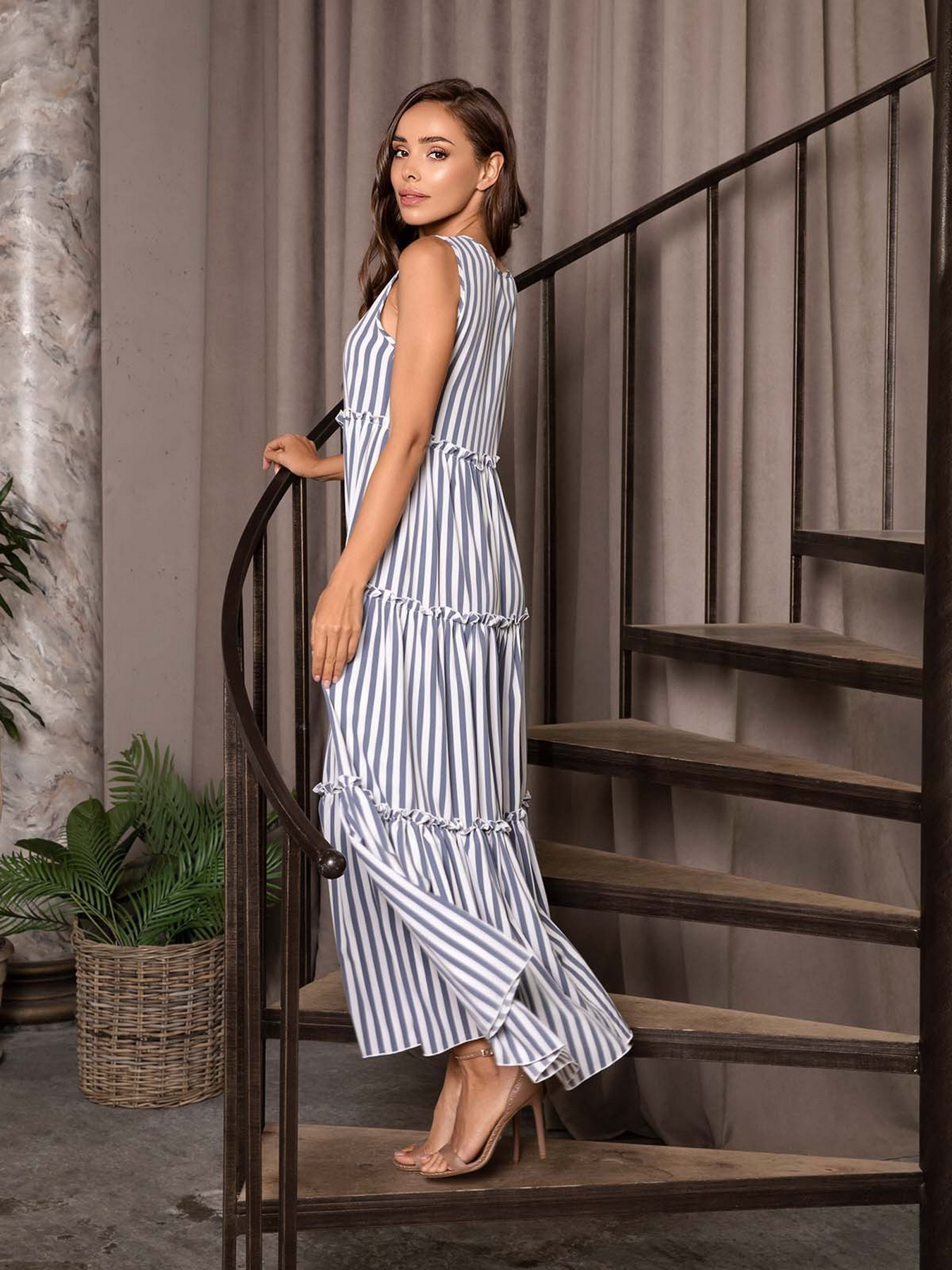 Платья ISSA Plus модель 12726_grey Платья ISSA Plus модель 12726_grey Фото