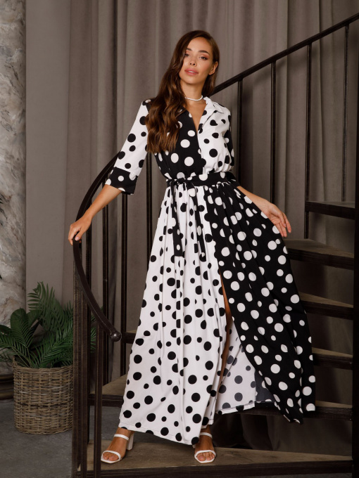 Сукні ISSA Plus модель 12725_blackwhite Фото