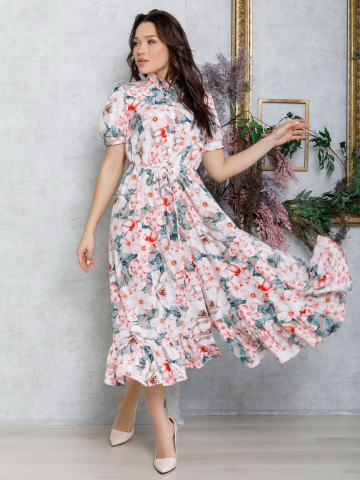 Платья ISSA Plus модель 12579_multicolor Фото