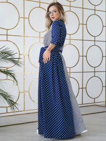 Платья ISSA Plus модель 12525_blue Фото