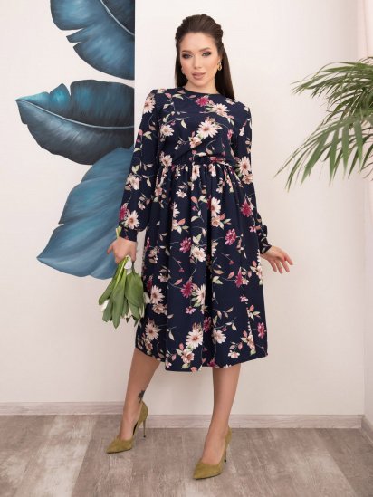 Сукні ISSA Plus модель 12512_blue - фото