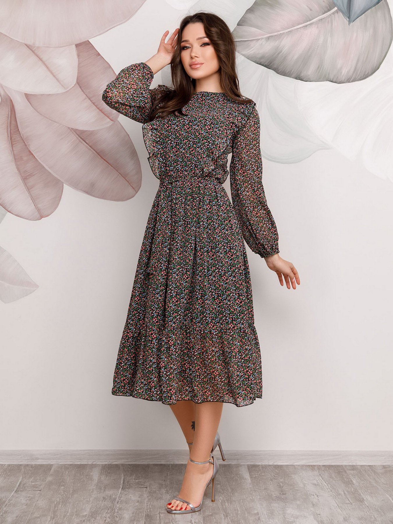 Платья ISSA Plus модель 12483_black Платья ISSA Plus модель 12483_black Фото