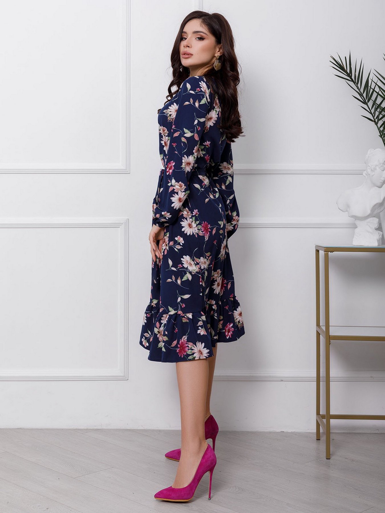 Сукні ISSA Plus модель 12442_blue Сукні ISSA Plus модель 12442_blue Фото