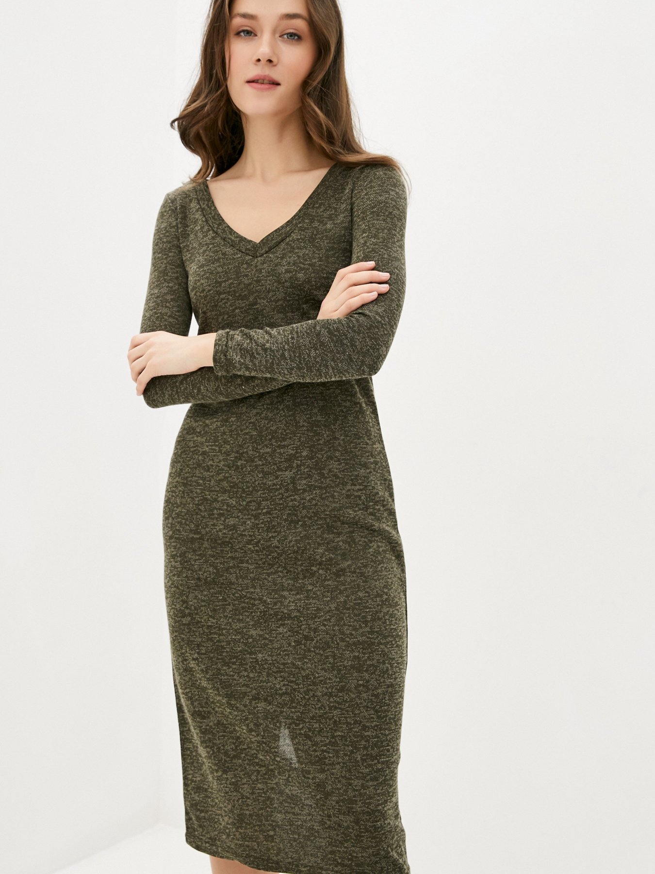 Платье миди ISSA Plus модель 12436_hacks Фото