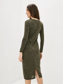 Платье миди ISSA Plus модель 12436_hacks Фото