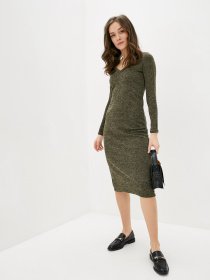 Сукня міді ISSA Plus модель 12436_hacks Фото