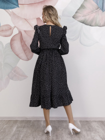 Платья ISSA Plus модель 12198_black Фото