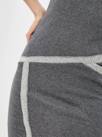 Платье мини ISSA Plus модель 12177_grey Фото