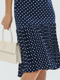 Платье миди ISSA Plus модель 11572_darkblue Платье миди ISSA Plus модель 11572_darkblue Фото