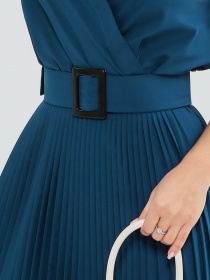 Платье миди ISSA Plus модель 11532_turquoise Фото